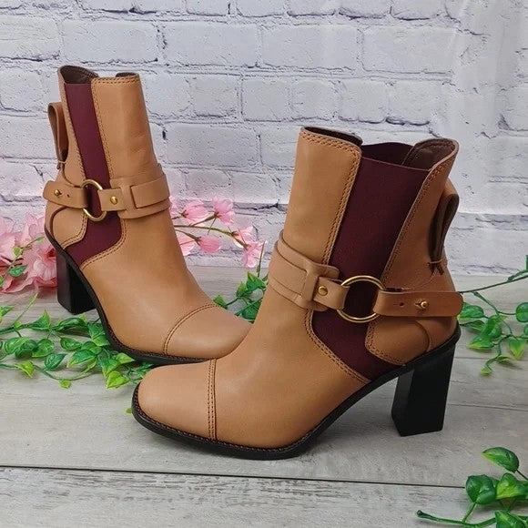 See by Chloe Alexis Bootie NWOB