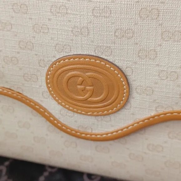 Gucci Vintage Micro GG Clutch or Shoulder Bag