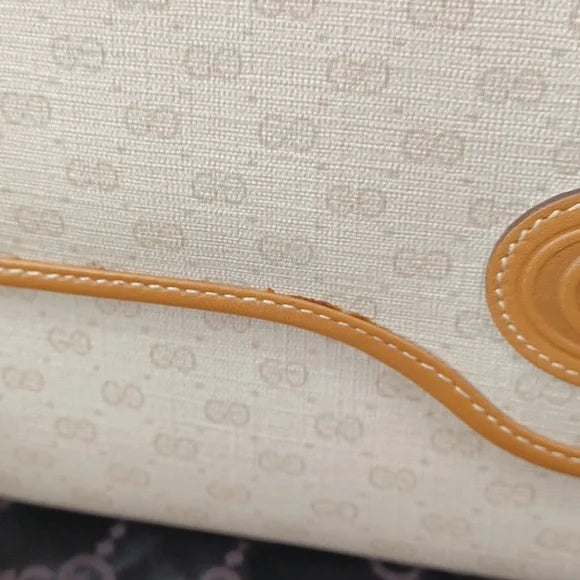 Gucci Vintage Micro GG Clutch or Shoulder Bag