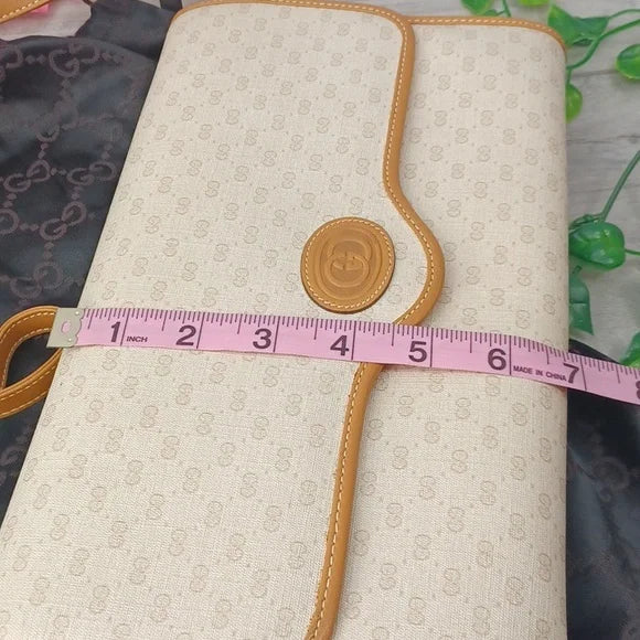 Gucci Vintage Micro GG Clutch or Shoulder Bag
